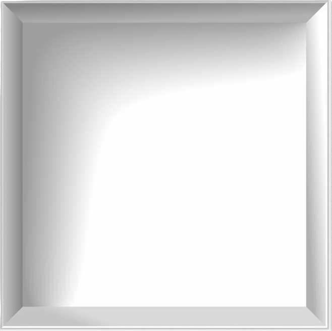 Boite en carton vu de haut